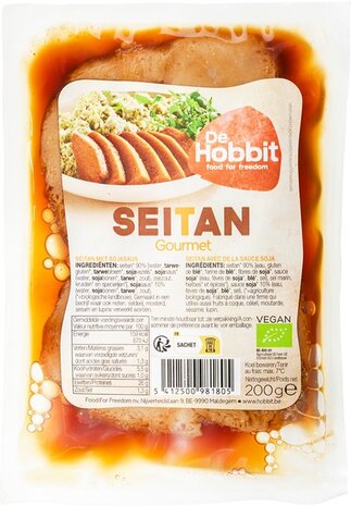 Seitan gourmet, 200gr, De Hobbit