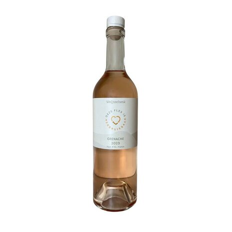 Grenache, ros&eacute; wijn, met statiegeld, 750ml, Weijnschenk