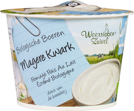 Magere kwark, 200gr, Weerribben