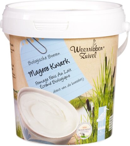 Magere kwark, emmer-800gr, Weerribben Zuivel