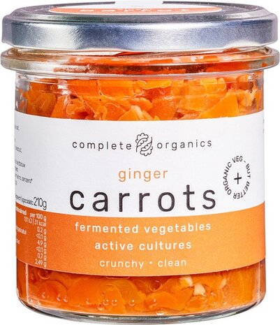 Kimchi, wortel-gember, 230gr, Completeorganics