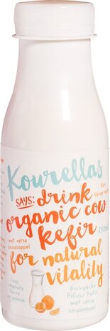 Kefir, sinaasappel, 250ml, Kourellas