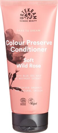 Soft wild rose conditioner - gekleurd haar, 300ml, Urtekram