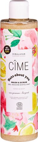 Wash &amp; scrub, nuts about you, 290gr, C&icirc;me