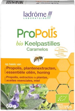 ProPolis keelpastilles, 5gr, Ladr&ocirc;me Laboratoire