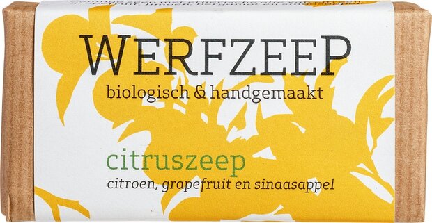 Citruszeep, 100gr, Werfzeep