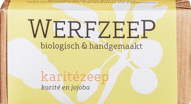 Karit&eacute;zeep, 100gr, Werfzeep