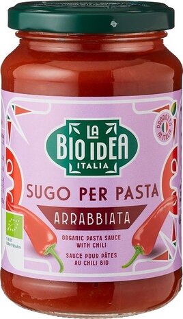 Sugo, arabiata, 340gr, La Bio Idea