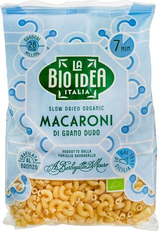 Macaroni wit, 500gr, La Bio Idea