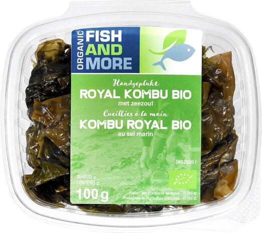 Kombu Royale, uit zeewier, 100gr, Fish and More