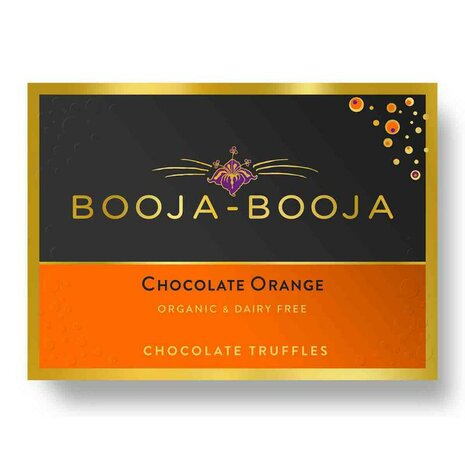 Chocolate orange truffels, 92gr, Booja Booja