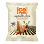 Zoete aardappelchips, 80gr, Go Pure