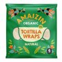 Tortilla wraps, 6 st, Amaizin