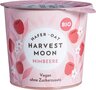 Plantaardige variatie op yoghurt, haver - framboos, 275gr, Harvest Moon